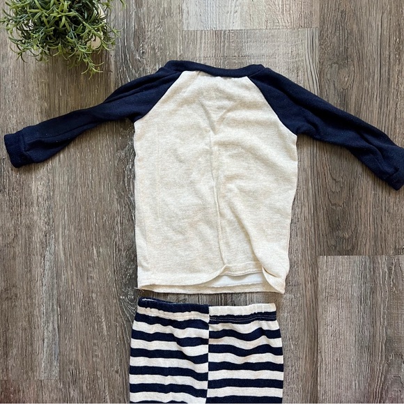 PJ Essentials Baby “Im Stuffed” Thanksgiving 2 Piece Pajama Set - Picture 4 of 5